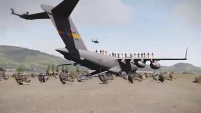 Withdrawal from Afghanistan: Anime version