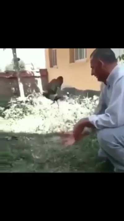 What a kind person...