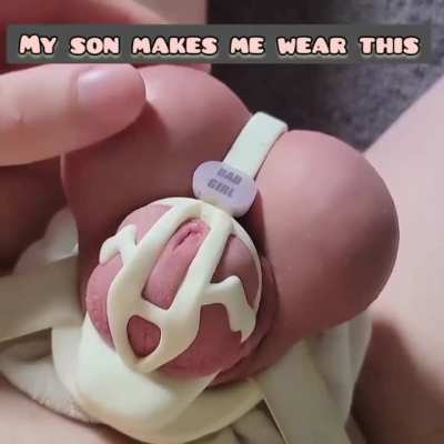 My son makes me