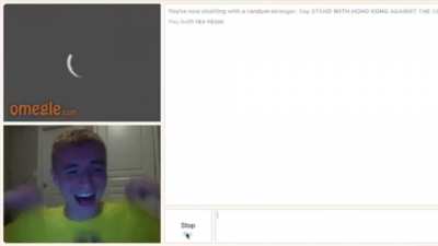 A Cursed Omegle Interaction