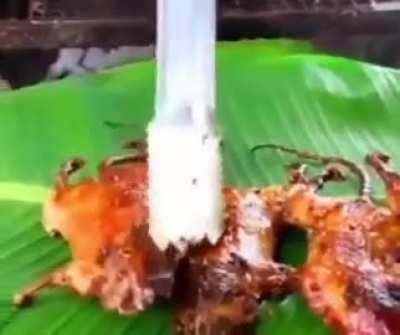 Clammy kebab