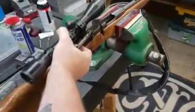 Unconventional scope mount