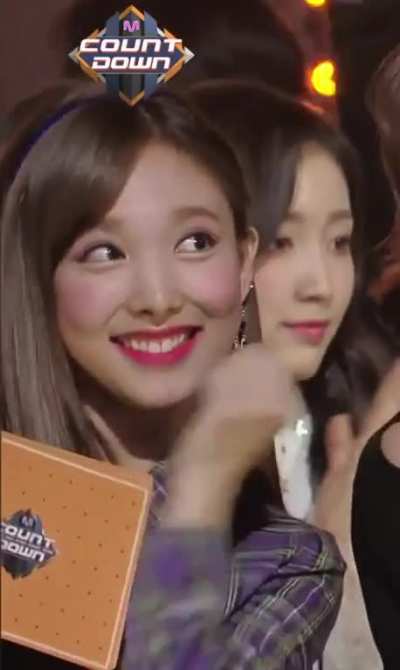 Nayeon being adorable