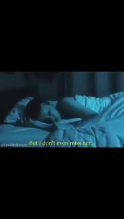 She never left