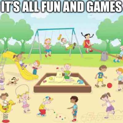 It&rsquo;s all fun and games