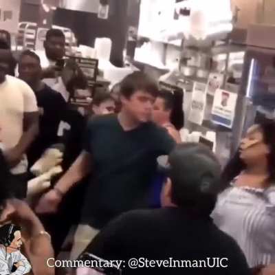You can't speak to the manager but you can speak to my fist