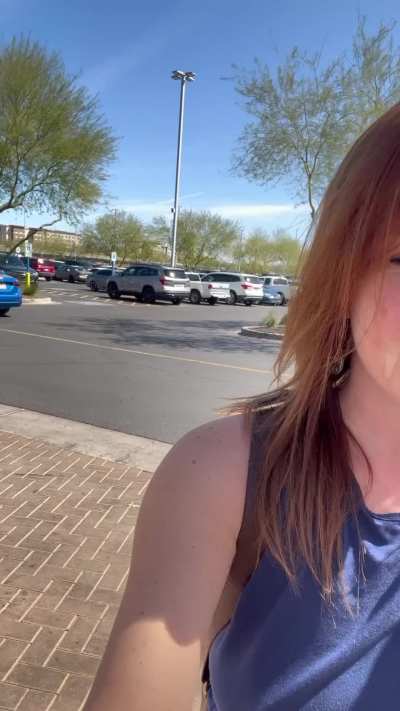 Public deepthroat!
