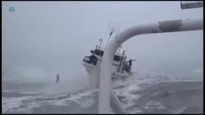 The sea has got her now