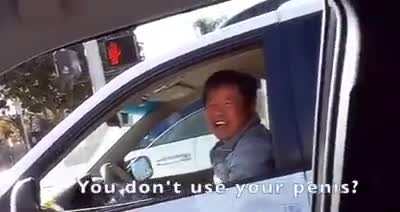 Fuck the guys filming, clearly they tried to pick on a guy who didn&rsquo;t give a fuck tho