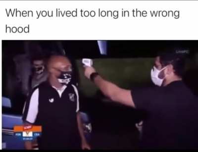 Man got scared 💀