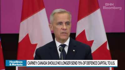Canadian PM commits to reduce purchases of US defence equipment