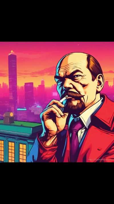 Communist Icons in a GTA Loading Screen