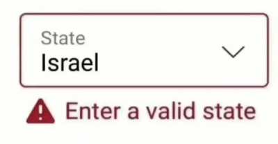 Isreal? More like Isn'treal.