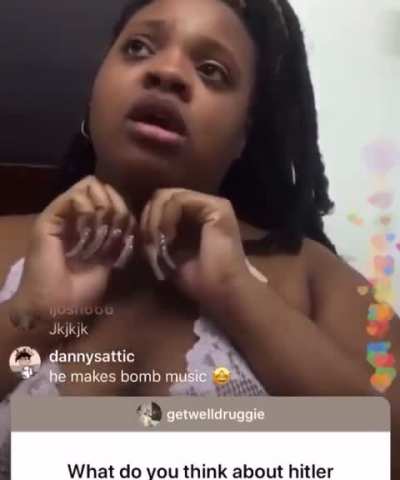 Girl doesn't know Hitler and calls him a rapper