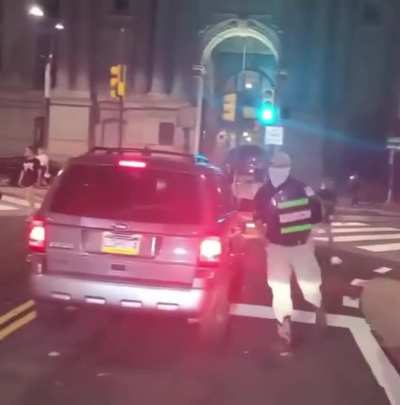 Modern day "klan" walking down the streets of Philly. July 3rd, 2021