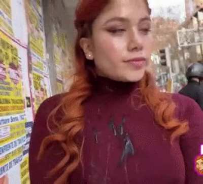 Wonder if she asked for any sauce