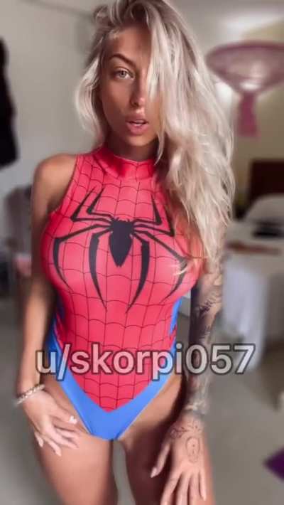 Ok, just listen! Full body nude but&hellip;. IN SPIDER-MAN SUIT