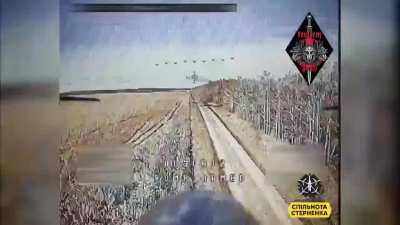 FPV pilots of the Ukrainian Special Forces attack Russian logistics in the Kursk region