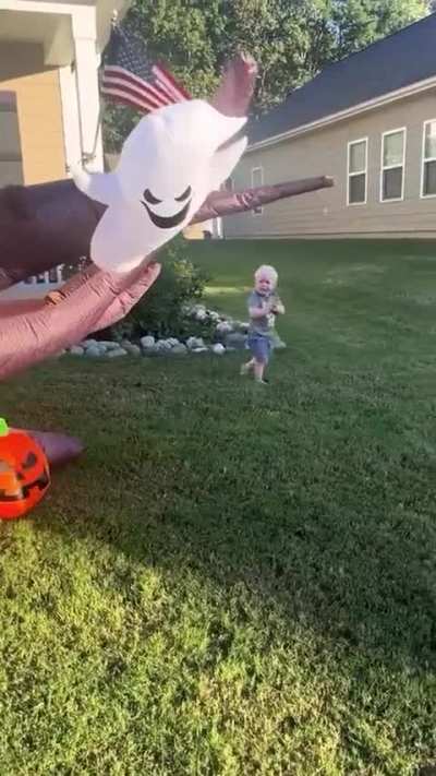 I am sure this is scary for Little guy