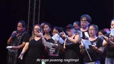 This video was posted on an "Ex DDS" page with around 10,000+ members. Beautiful rendition of the original song.