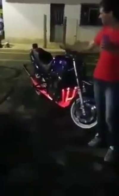 "Fire extinguisher, fire extinguisher!"