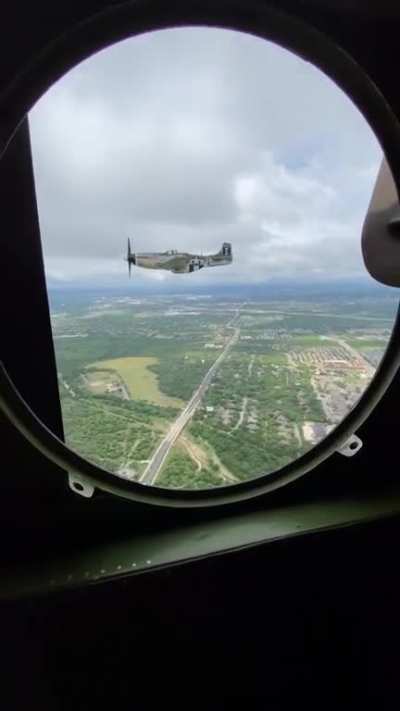 Our flyover today was a success! Here&rsquo;s a quick POV between filming.