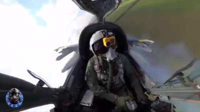 Su-25 Frogfoot firing five S-13 122mm unguided rockets against Russian targets. Pumba Pilot of the 299th Tactical Aviation Brigade, published on November 20, 2024