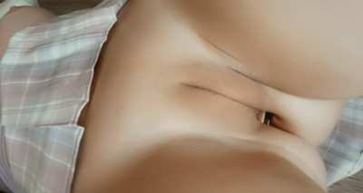 Did you get a peek at the butt plug behind my tight little innie?