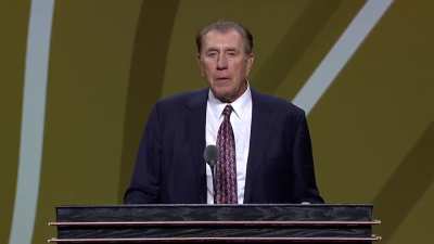 [Highlight] Rudy Tomjanovic in his HOF Speech: "As a young boy, I dreamed of one day getting to the NBA. After today, I can say that my life turned out better than my wildest dreams."