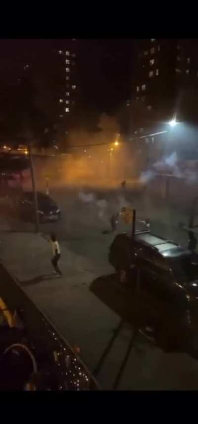 Firework War in NYC