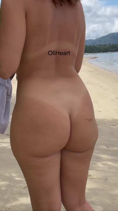 I love getting naked outside