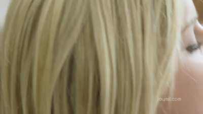Filling Up A Sweet Blonde
