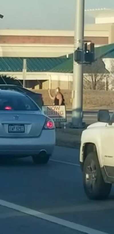 Here’s the dancing man from Ohio