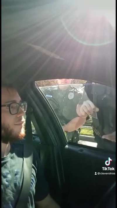 Sovereign Citizen Gets His Window Broken