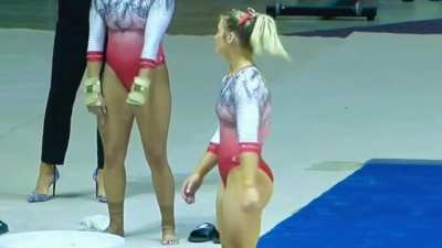 Megan Teter of Ball State 🤍❤️🤸&zwj;♀️