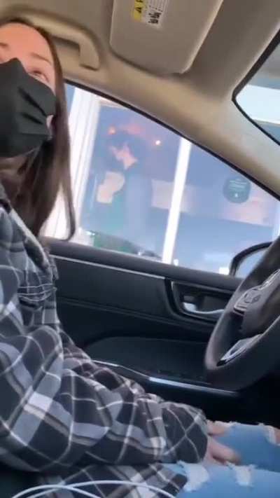 Lady starts singing to the Starbucks employee like it&rsquo;s a Disney movie and he shuts the drive-thru window on her.
