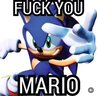 Accept Mario&rsquo;s cake or you&rsquo;ll end up like Sonic