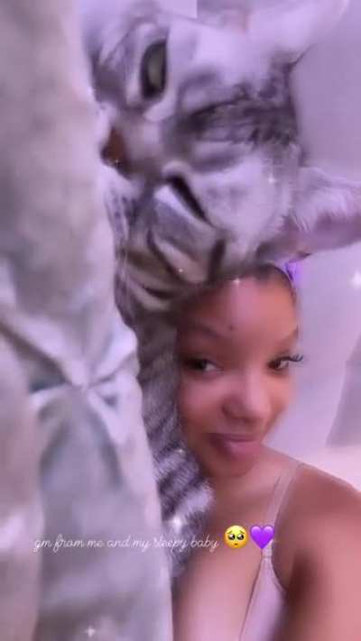 In bed