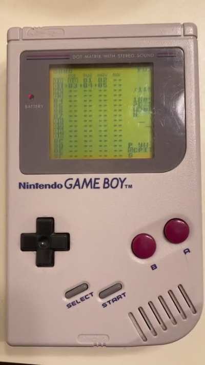 I did another song on the GameBoy! Here&rsquo;s Determination