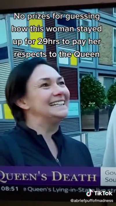 Gotta see the queen