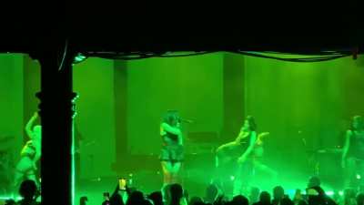 A couple vids I took of Marina &amp;amp; Pussy Riot in Nashville!!! (01/03/22)