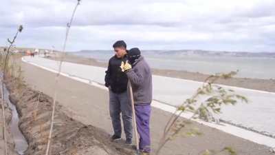 en Santa Cruz pusieron a los presos a trabajar