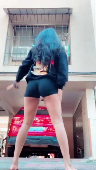 Petite cutie, appetizing camel toe, and cute ass and tits. (Cumpilation)