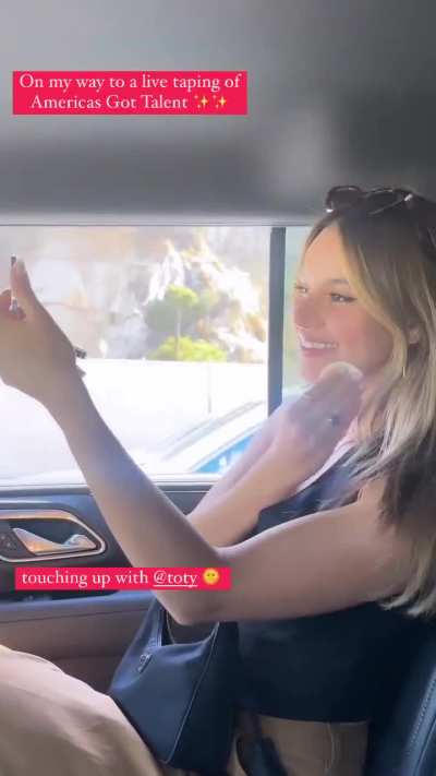 On her way to a live taping of America&rsquo;s Got Talent 9/12/2023