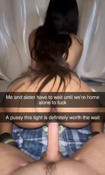 Brother and sister fuck like animals when home alone