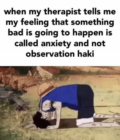 Nooooo it&rsquo;s called having observation haki