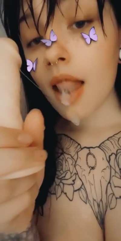 slobbery baby