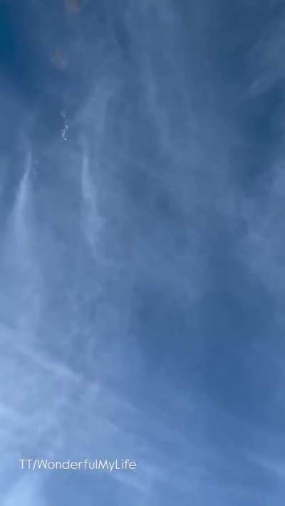 Footage of the shooting down of the 