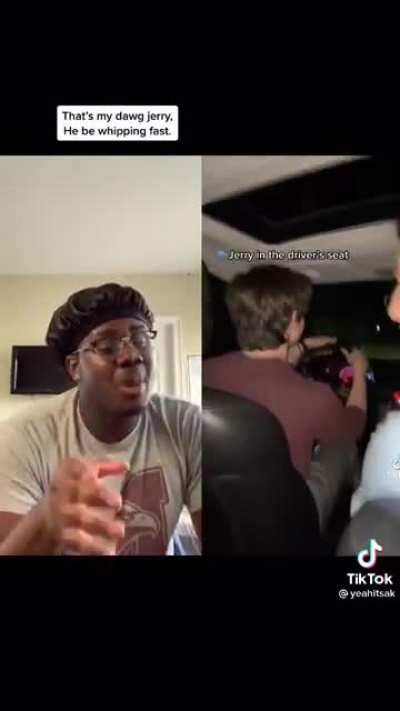 Jerry in the driver&rsquo;s seat