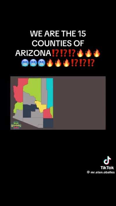 Name a better song about all the counties in Arizona I&rsquo;ll wait
